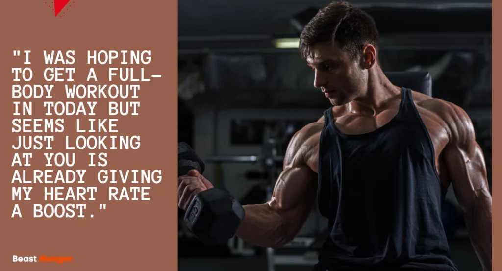 Cute  Gym Pick Up Lines