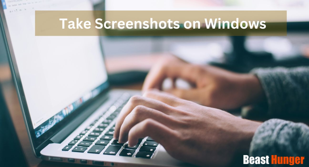 screenshot on Windows