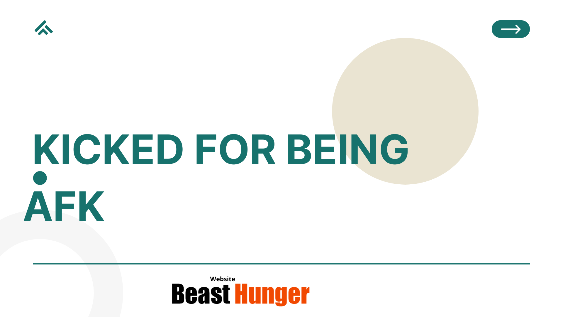 ] kicked for being afk